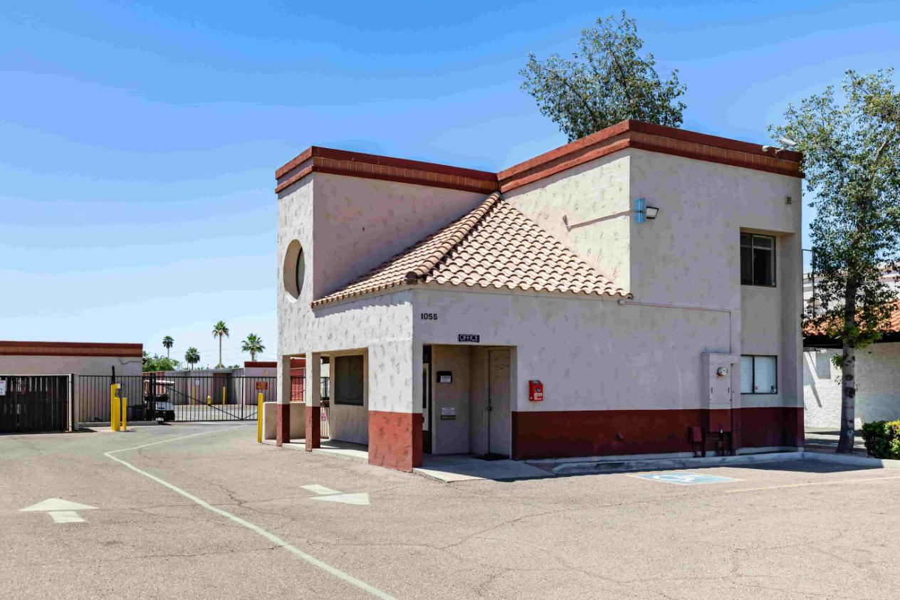 Building and parking lot