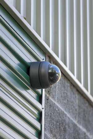 Security camera for a self storage facility.