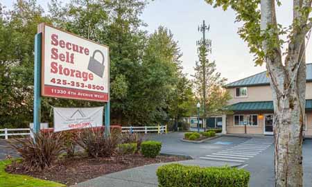 Everett Secure Self Storage is located in Everett, Washington.