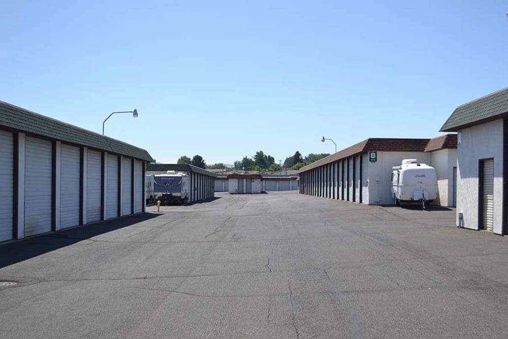 Units at Yakima Secure Storage in Yakima, Washington.